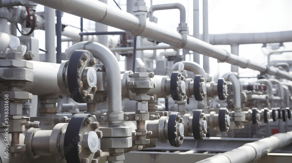 Inside the Complex Network of an Oil Refinery: A Close-up Look, generative AI