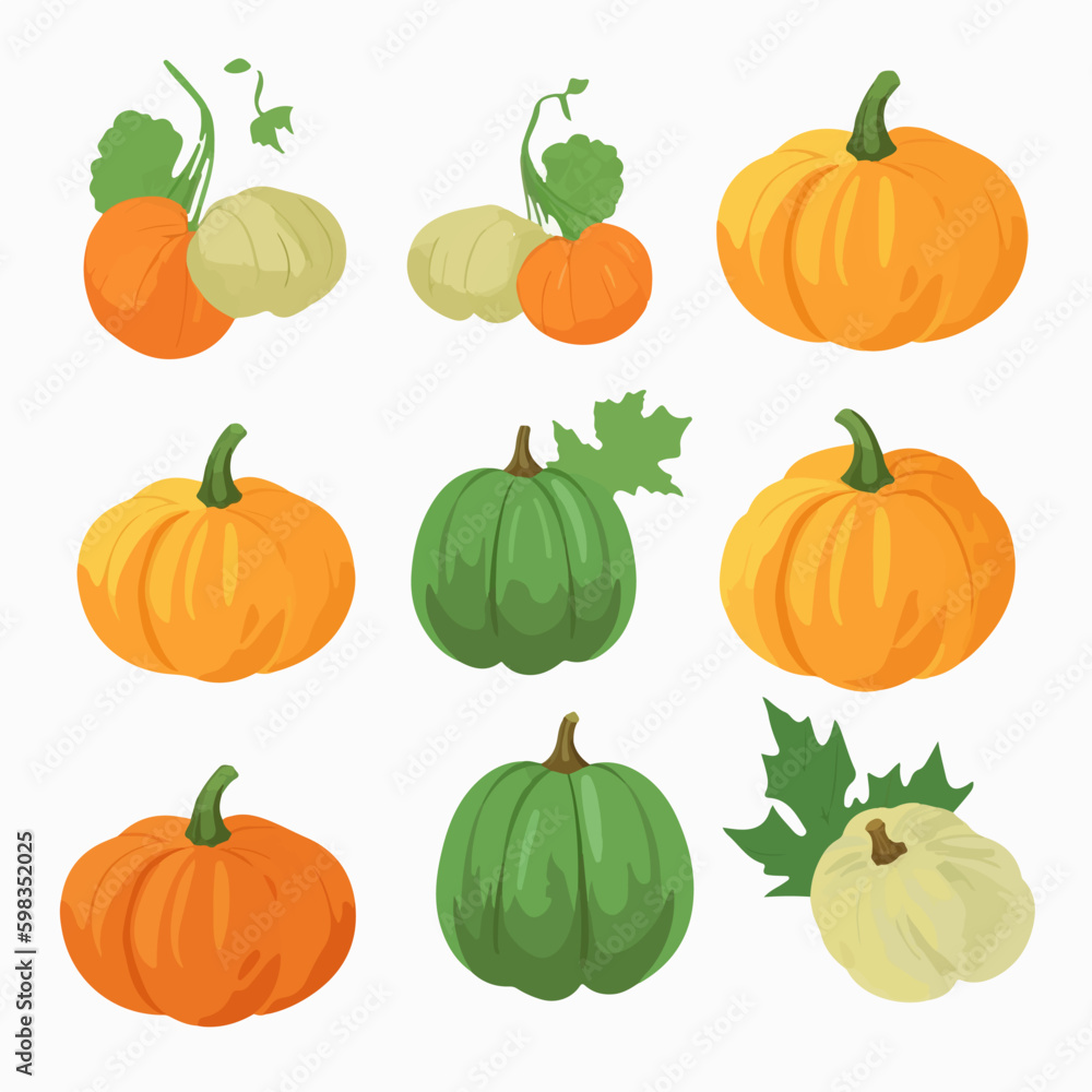Illustrate your autumn-themed book covers with these beautiful pumpkin vector images. Illustrate your autumn-themed book covers with these beautiful pumpkin vector images.