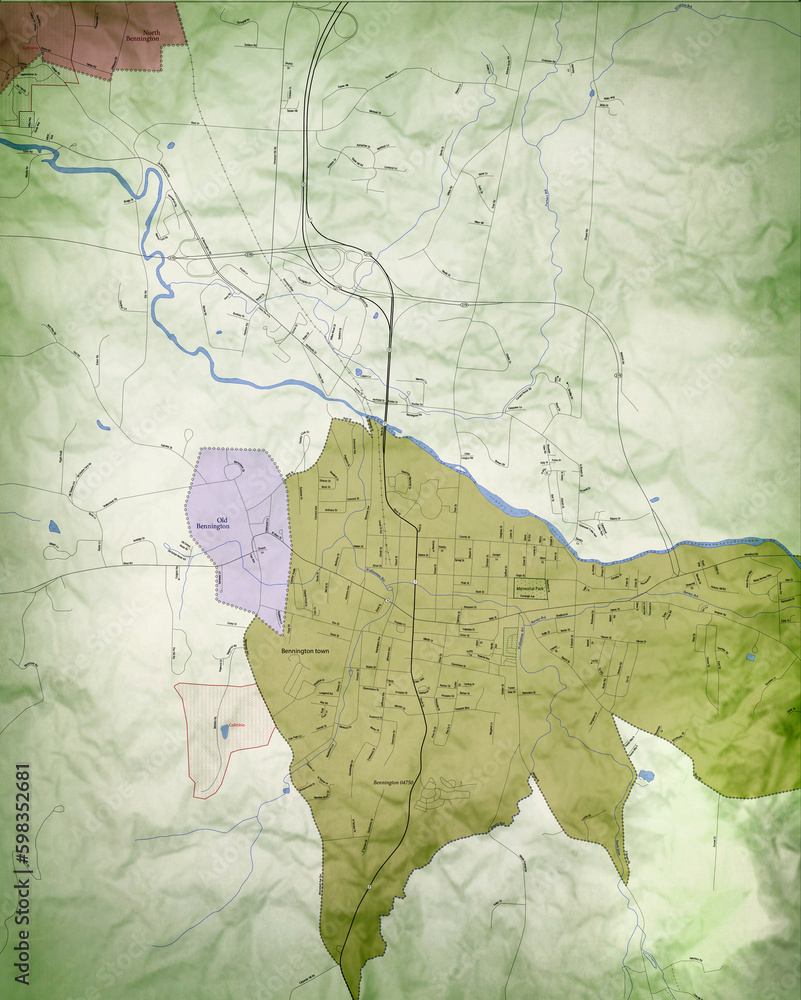 Fototapeta premium Bernnington, Vermont.