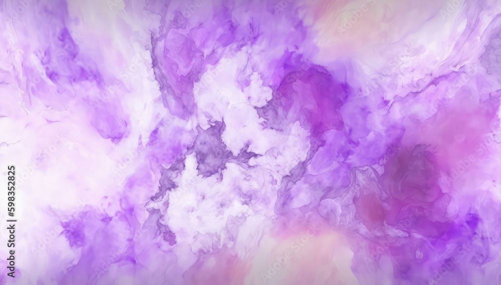 Abstract watercolor background in violet tones. Generative AI. Abstract watercolor background in violet tones. Generative AI.