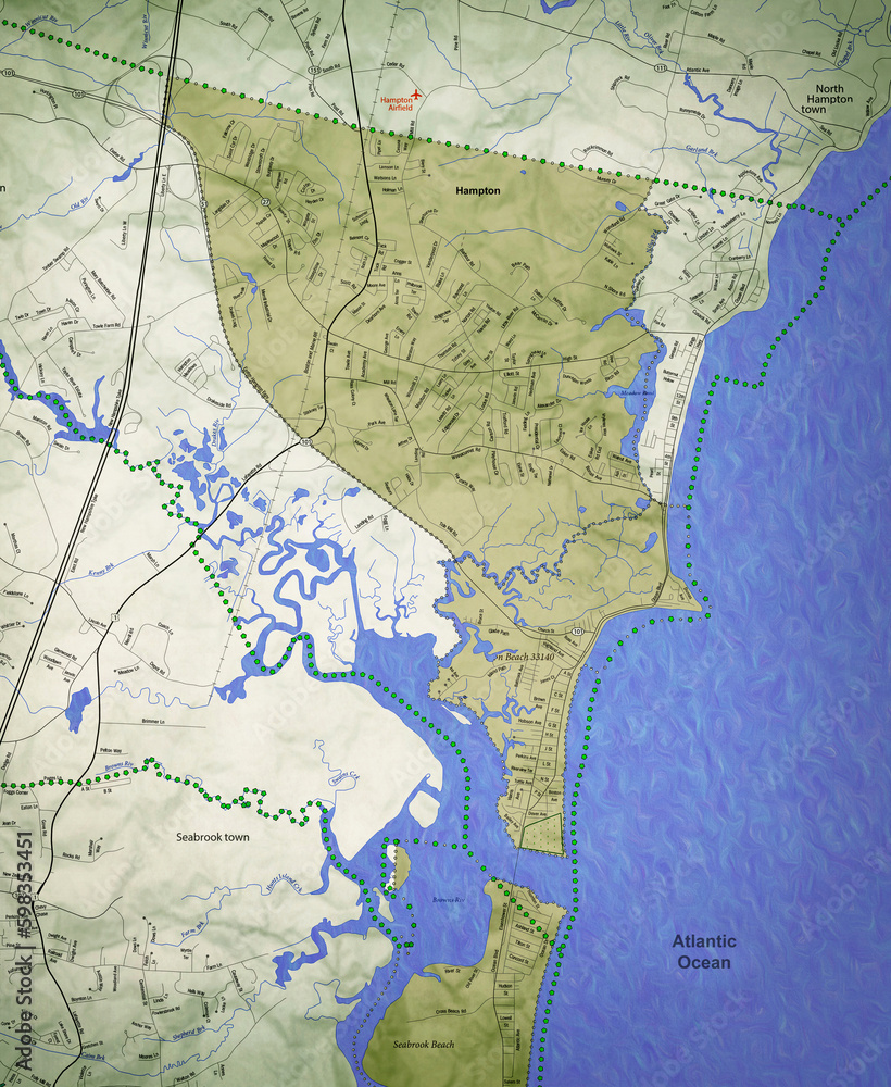 Obraz premium Hamptom, New Hampshire.