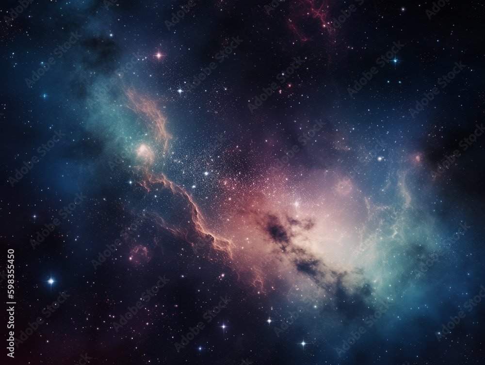 Galaxy, ai generativ Galaxy, ai generativ