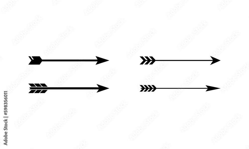 Arrow logo template icon vector image Arrow logo template icon vector image