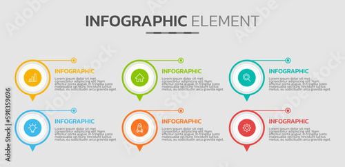 Creative infographic design template
