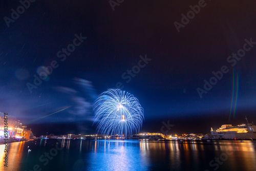 Lights up in the sky: fireworks festival