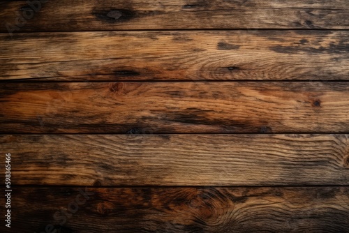 wooden table background and texture with lines Generative AI