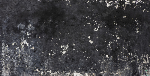 Dark old paint wall texture background close up