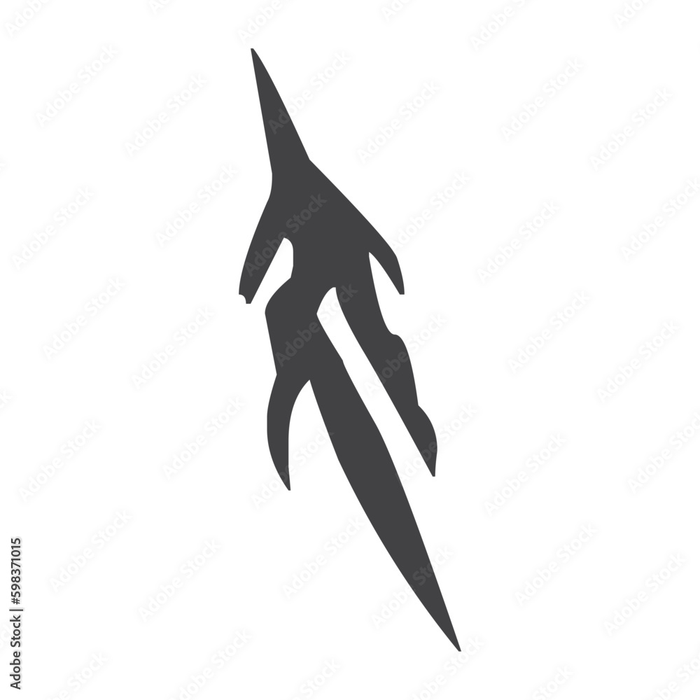 Fototapeta premium Lightning Shape