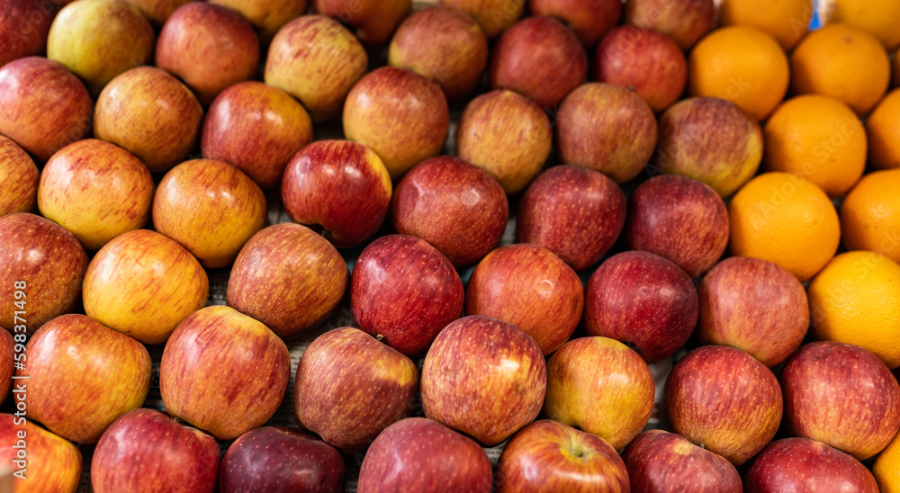 Group of Apple at market, fresh fruits background Group of Apple at market, fresh fruits background