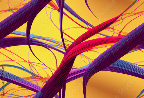 Seamless Quilled Paper Art