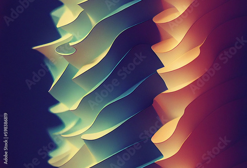 Seamless Quilled Paper Art