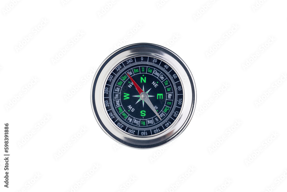 compass isolated on white background with clipping path. compass isolated on white background with clipping path.