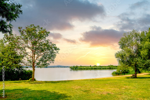 Panorama, Altmühlsee, Gunzenhausen, Deutschland  photo