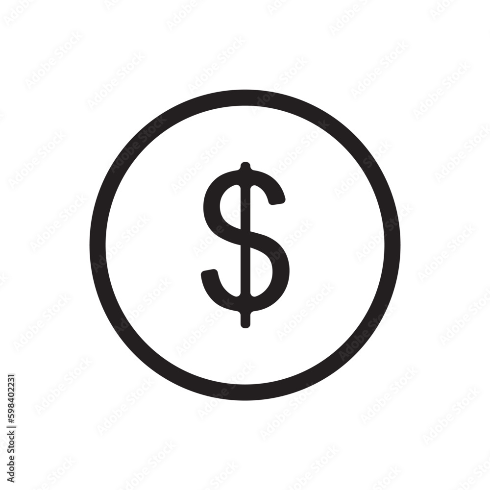Coin vector icon. Casino coins sign. Casino chips icon. Money flat sign design. Illustration of coin line icon. Linear flat cent coin symbol pictogram. UX UI icon Coin vector icon. Casino coins sign. Casino chips icon. Money flat sign design. Illustration of coin line icon. Linear flat cent coin symbol pictogram. UX UI icon