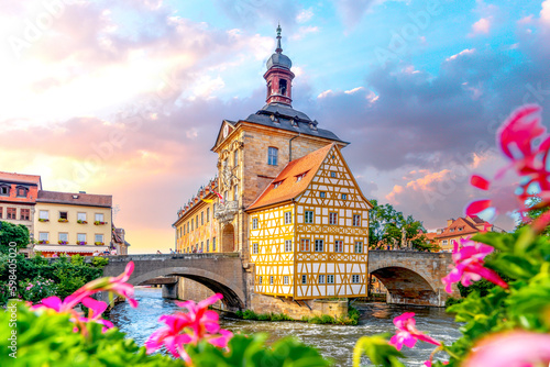 Rathaus, Bamburg, Deutschland