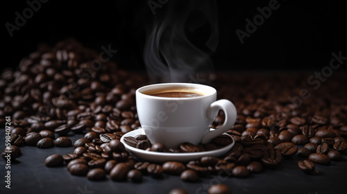 Coffee in the cup