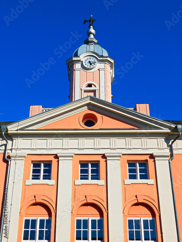 Historisches Barock Rathaus aus dem 17ten Jahrhundert 