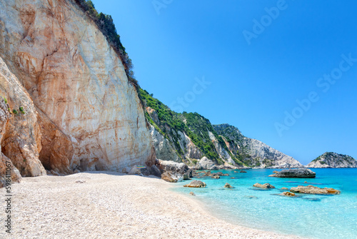 Petani beach, Kefalonia, Greece photo