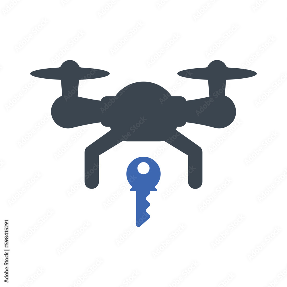Drone key icon Drone key icon