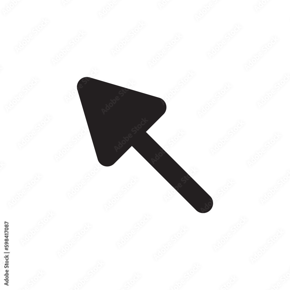 Computer arrow icon. Cursor flat sign design. Cursor vector icon. Click icon. Pointer symbol pictogram. UX UI icon Computer arrow icon. Cursor flat sign design. Cursor vector icon. Click icon. Pointer symbol pictogram. UX UI icon