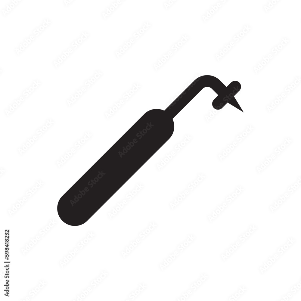 Dentist tool vector icon. Dentist instrument flat sign design. Dentist medical tools symbol pictogram. UX UI icon Dentist tool vector icon. Dentist instrument flat sign design. Dentist medical tools symbol pictogram. UX UI icon