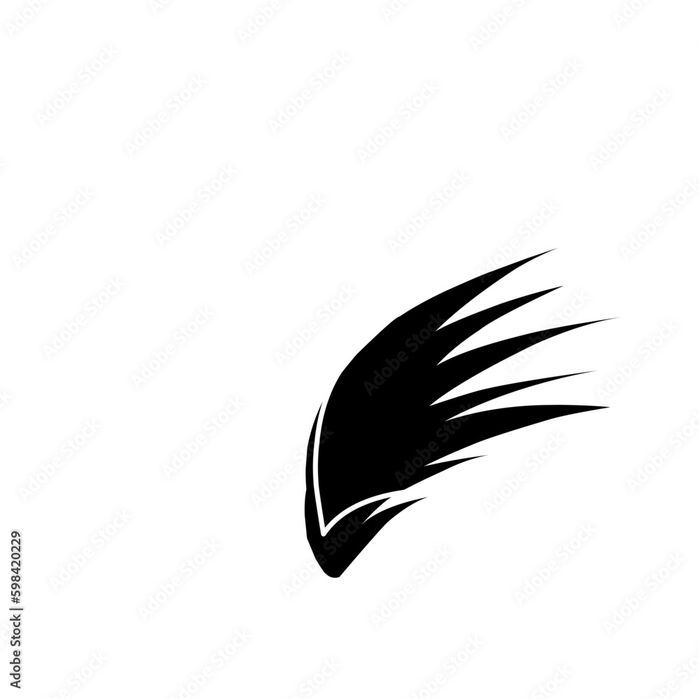 Obraz premium Wing Slide Angelic Fly