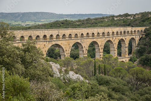 Acquedotto romano pont du Gard, Francia