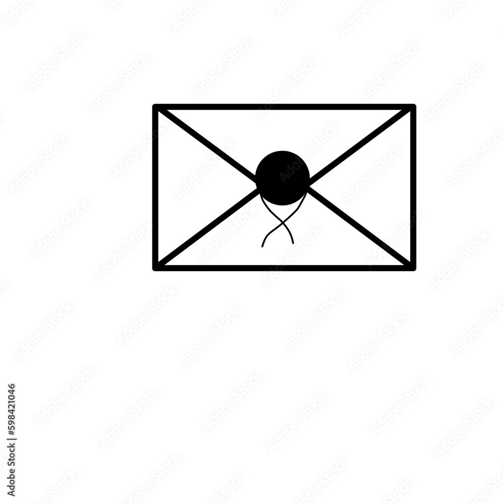 Email Envelope Icon Vector Illustration Email Envelope Icon Vector Illustration