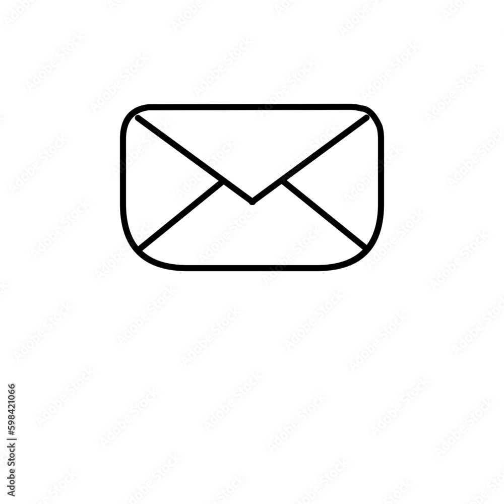 Email Envelope Icon Vector Illustration Email Envelope Icon Vector Illustration