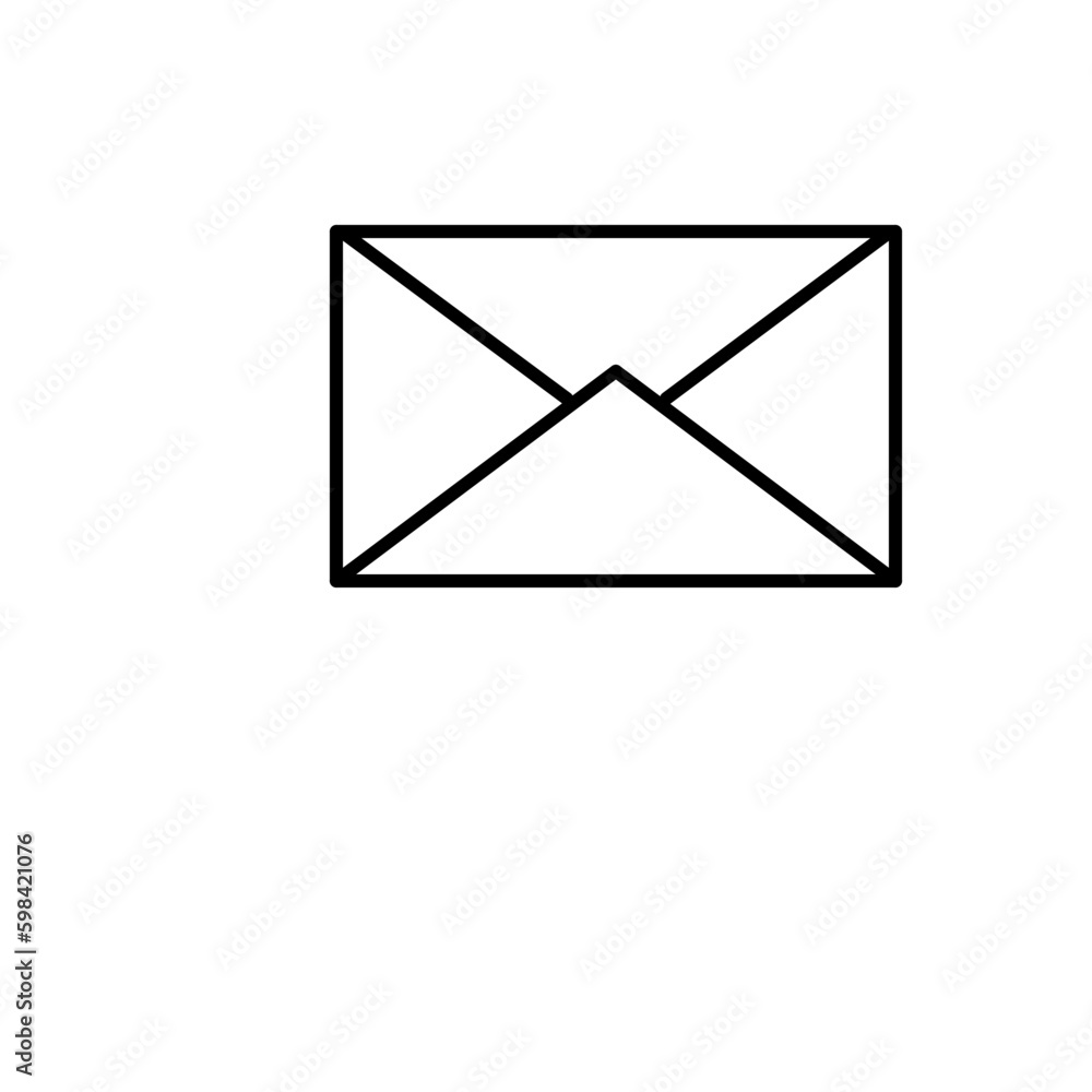 Email Envelope Icon Vector Illustration Email Envelope Icon Vector Illustration
