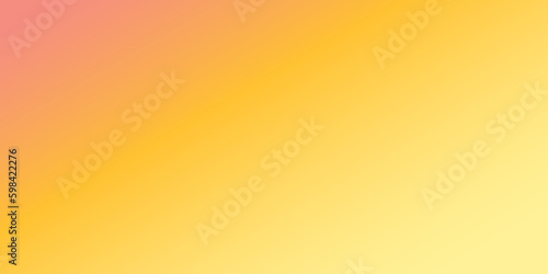 Diagonal gradient from yellow to orange. Summer sunny background.