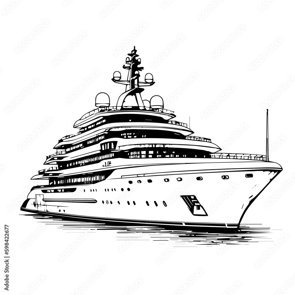 Yacht Vector