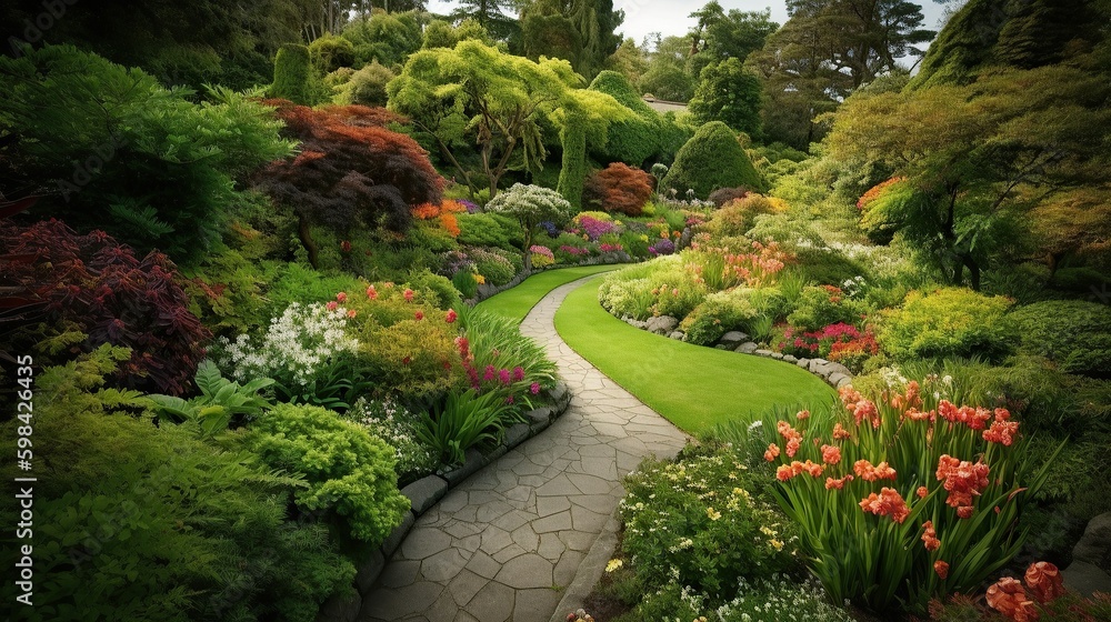 Obraz premium Garden