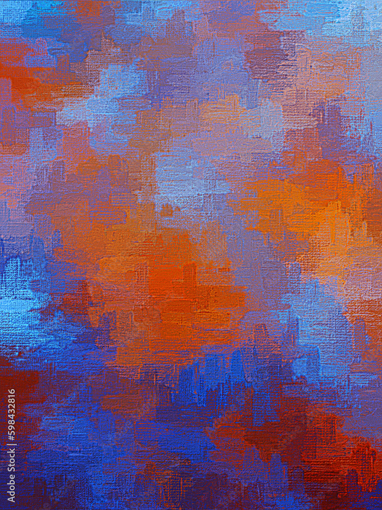 colored abstraction for desktop screensavers and backgrounds