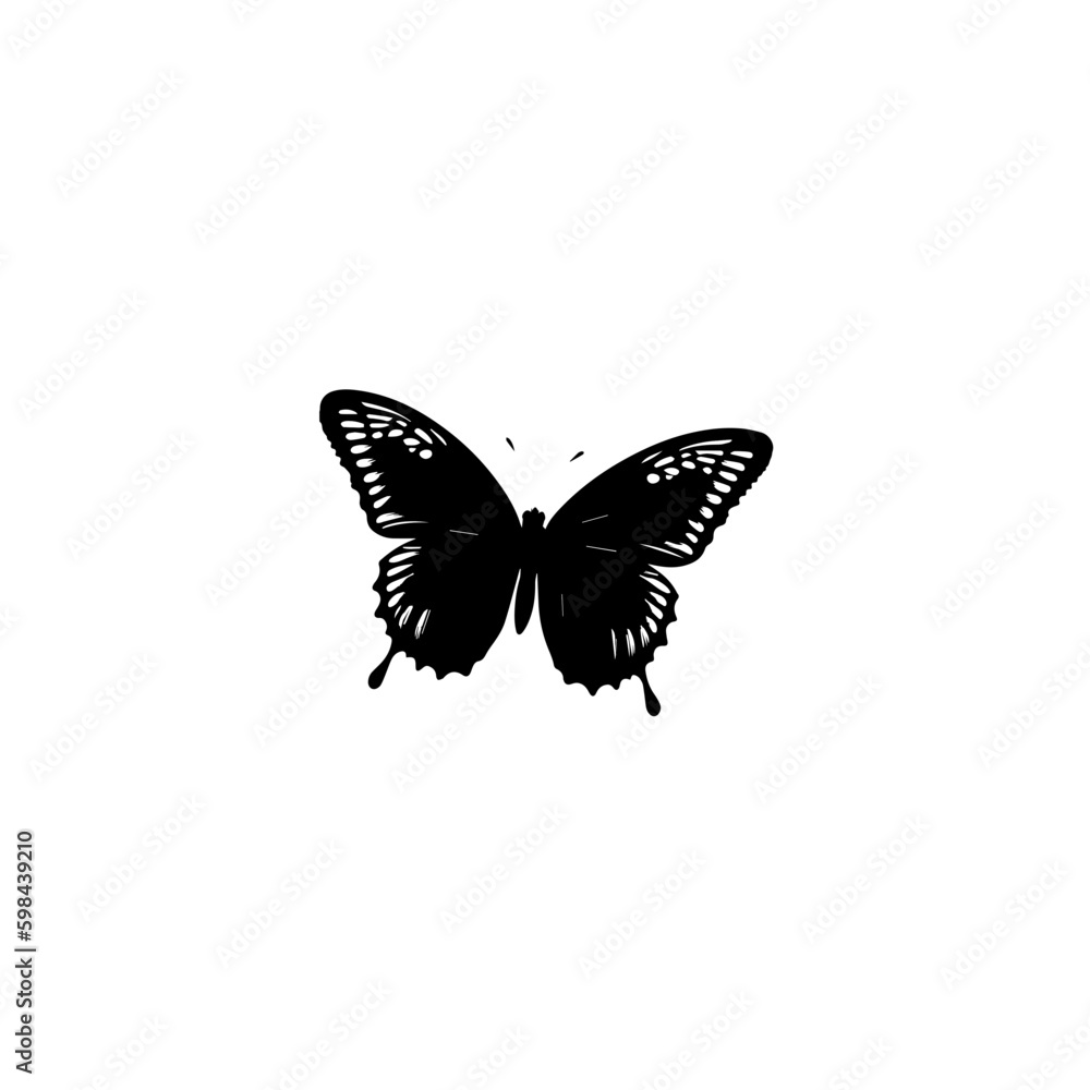 Nature Butterfly Vector Logo Fitness Sports Icon Tattoo SVG Nature Butterfly Vector Logo Fitness Sports Icon Tattoo SVG