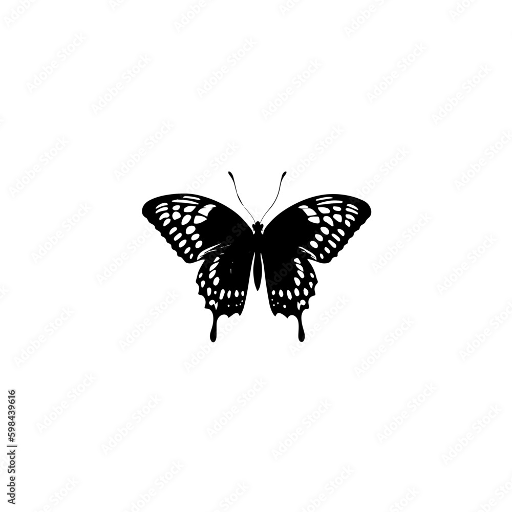 Nature Butterfly Vector Logo Fitness Sports Icon Tattoo SVG Nature Butterfly Vector Logo Fitness Sports Icon Tattoo SVG