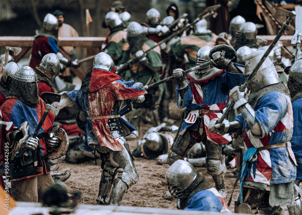 Buhurt league first clash of weapons Buhurt league first clash of weapons