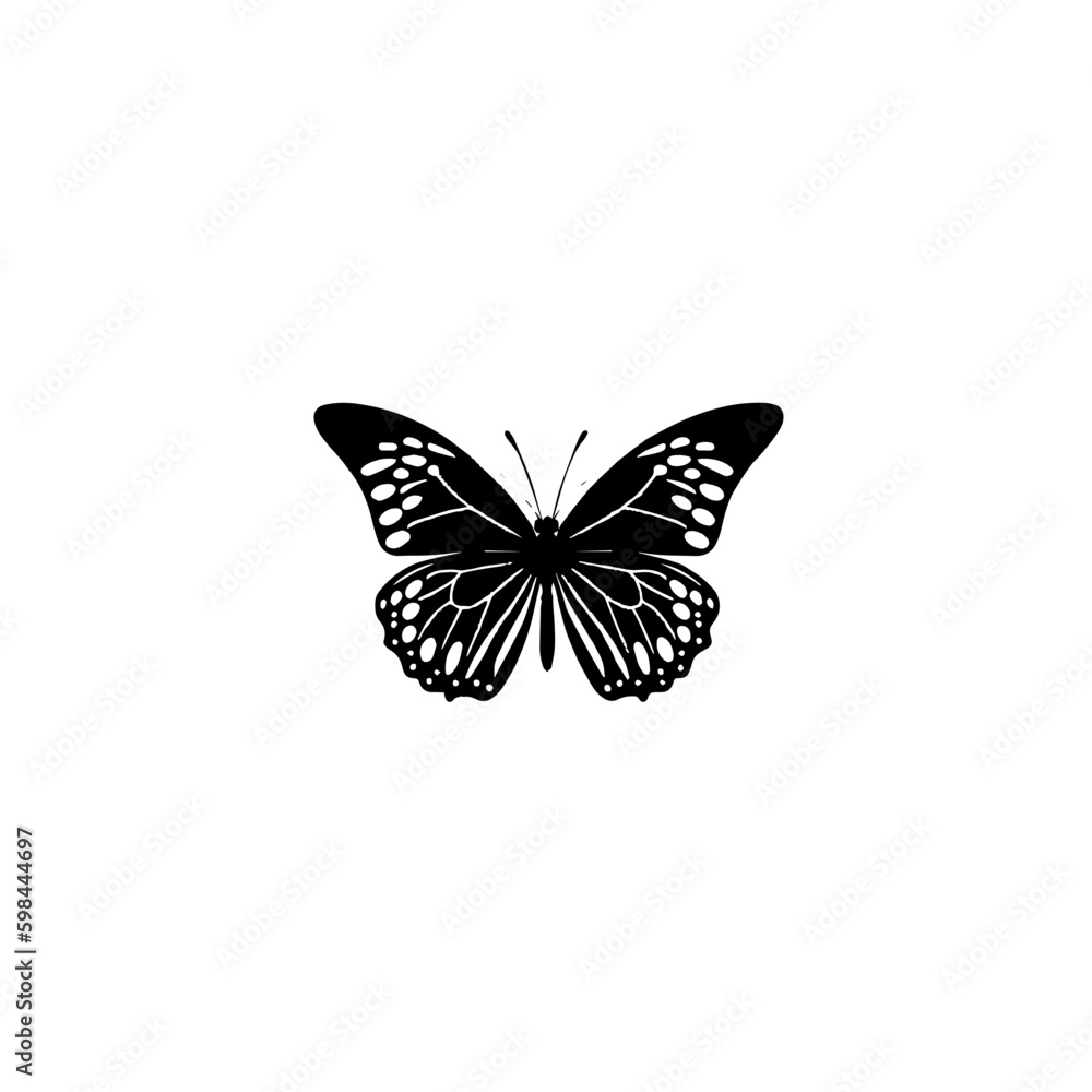 Nature Butterfly Vector Logo Fitness Sports Icon Tattoo SVG Nature Butterfly Vector Logo Fitness Sports Icon Tattoo SVG