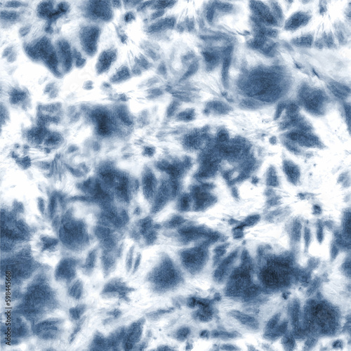 Tie dye shibori pattern. Watercolour abstract texture.