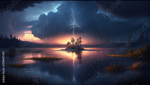 Twilight Thunderstorm