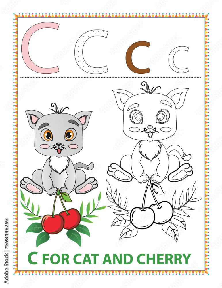 Obraz premium set of cartoon animals