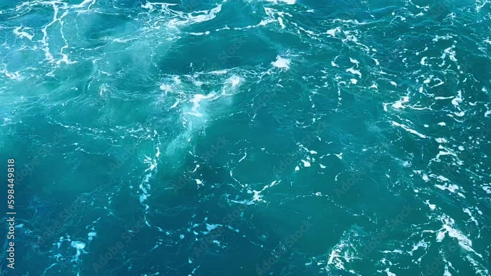 whirlpool of blue sea water - stock video whirlpool of blue sea water - stock video
