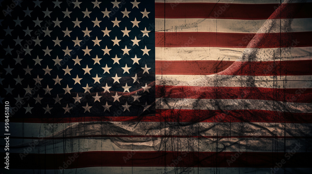 Fototapeta premium american flag background