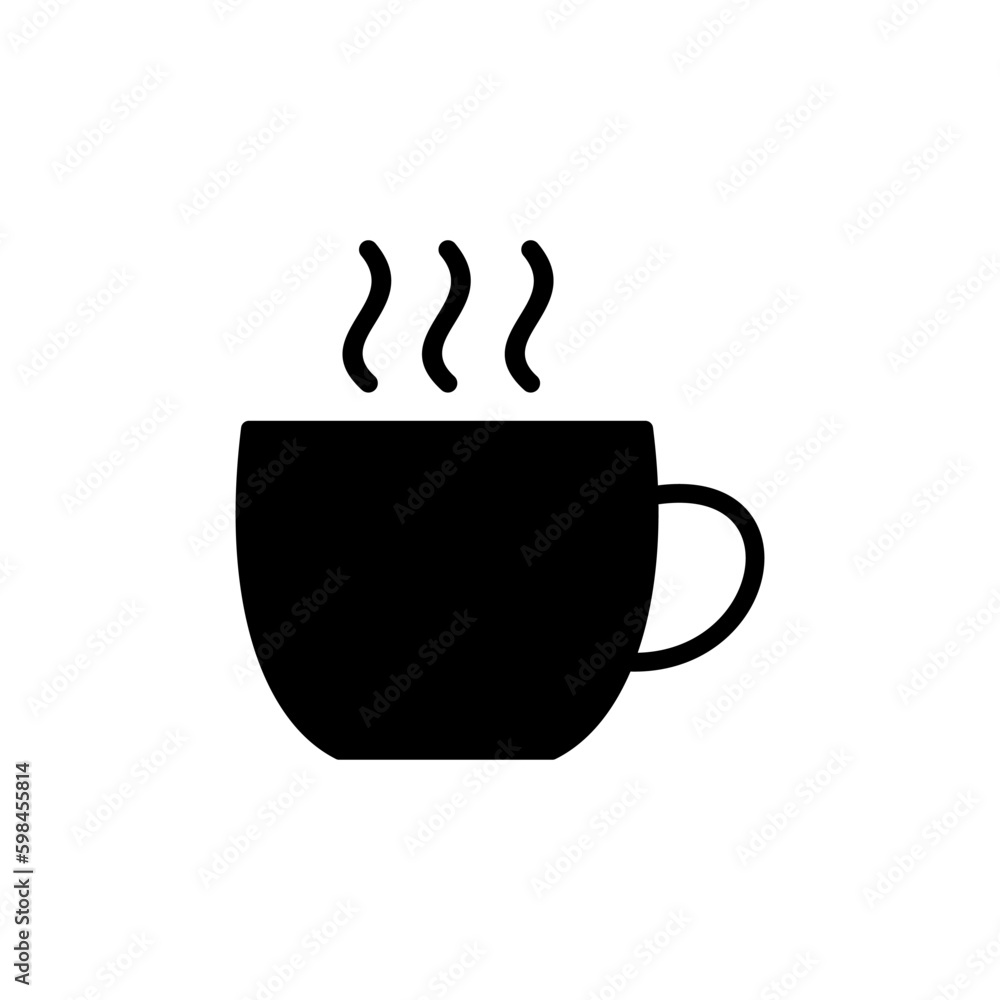 Cup coffee icon vector. coffee cup icon. mug Cup coffee icon vector. coffee cup icon. mug