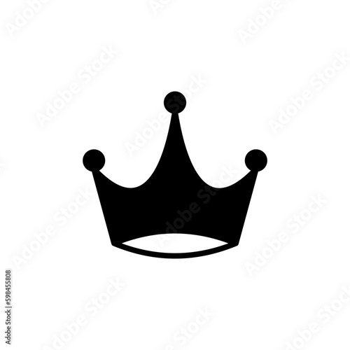 Crown Icon vector. Crown symbol for web site design,