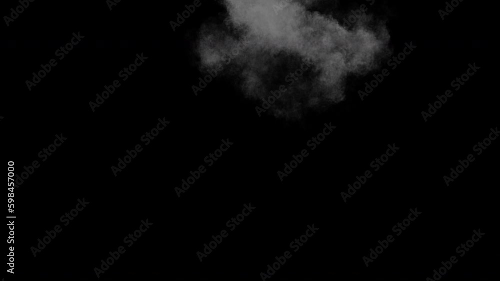 Huge thick smoke explosion with alpha mask in 4K resolution - digital VFX element Huge thick smoke explosion with alpha mask in 4K resolution - digital VFX element