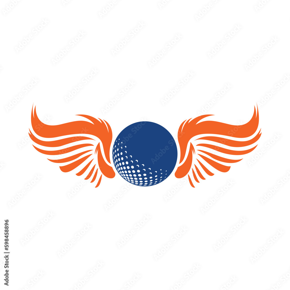 Golf logo with elements of ball design. Can be used for golf equipment companies. Golf logo with elements of ball design. Can be used for golf equipment companies.