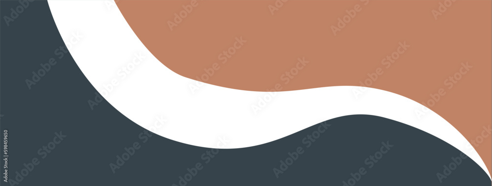 Fototapeta premium Minimalist contemporary abstract wallpaper.