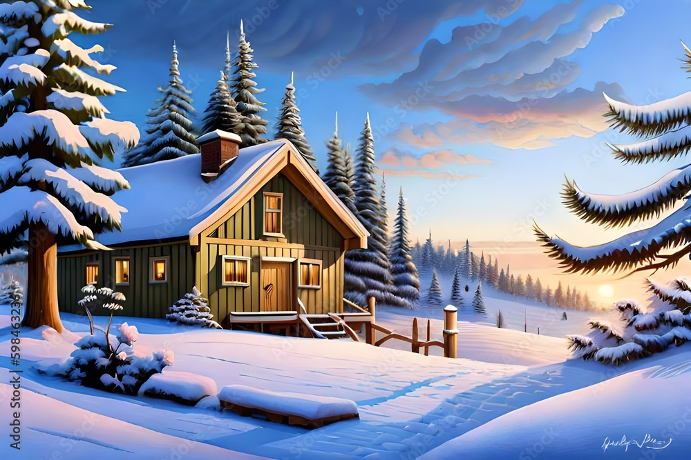 Fototapeta premium Snow