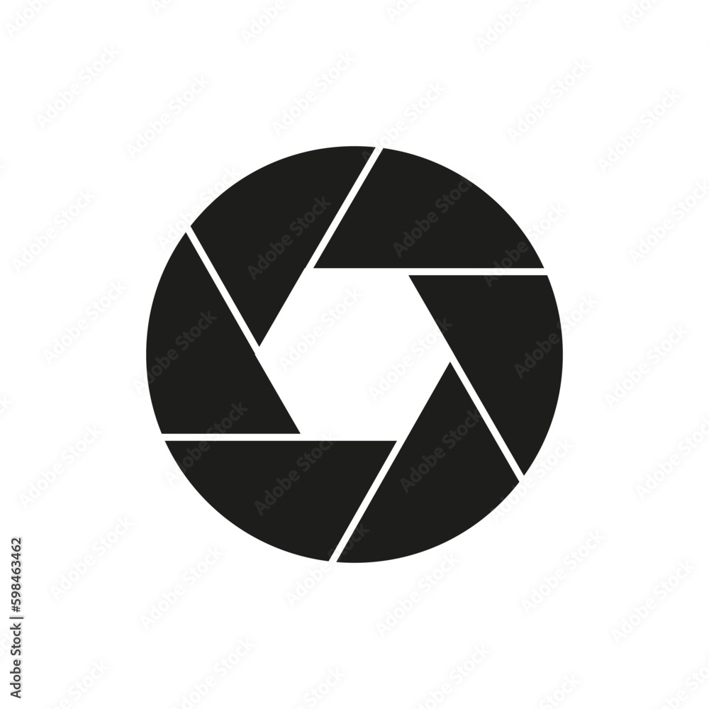 Camera objective icon,shutter icon vector illustration For your web site design, logo, app, UI. Vector illustration. Camera objective icon,shutter icon vector illustration For your web site design, logo, app, UI. Vector illustration.